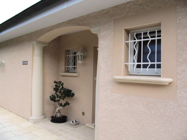 Appuis de fenêtre provençal avec isolation, profondeur 39 cm, longueur 150 cm – Image 2