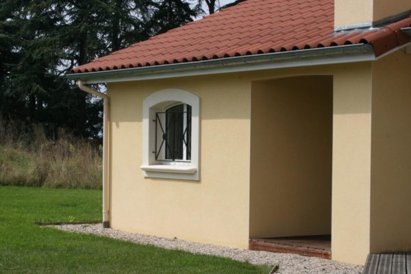 Appuis de fenêtre provençal avec isolation, profondeur 39 cm, longueur 150 cm – Image 4