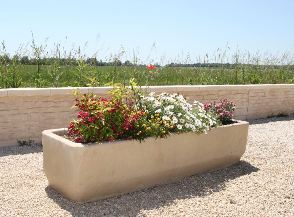 Pots de Jardin en pierre reconstituée, béton armé préfabriqué, ciment