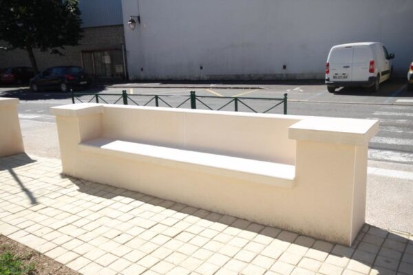 banc ciment