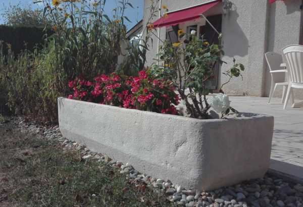 Auge, bac à fleur, modèle 12 (200 x 60 x 48 cm) – Image 2