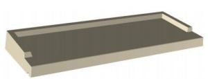 Appuis de fenêtre Tradition standard, sans débord intérieur, profondeur 28, longueur 100 / 112 cm