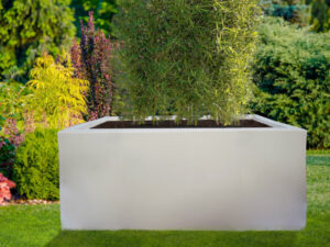 Jardinière rectangulaire sur mesure