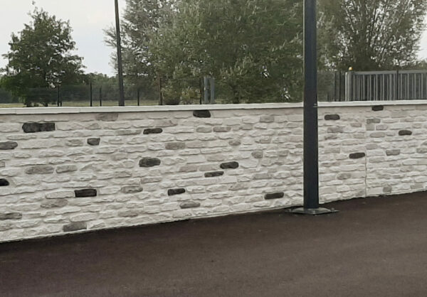 Mur de clôture aspect pierres anciennes, monobloc – Image 9