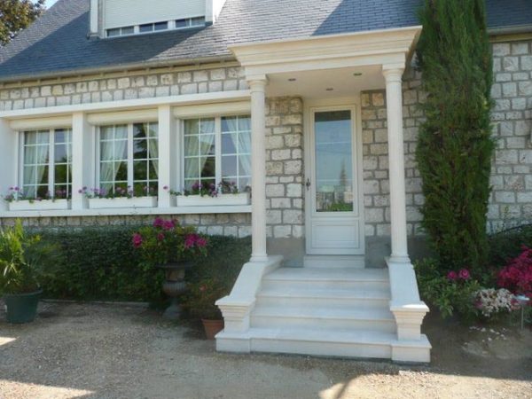 Colonne cannelée classique pleine décorative – Image 5