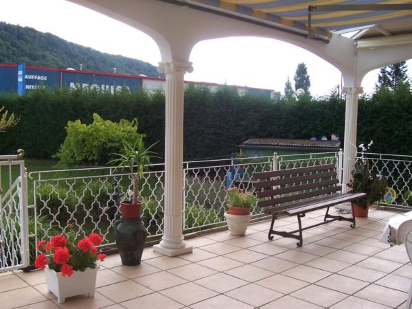 Colonne cannelée classique pleine décorative – Image 6