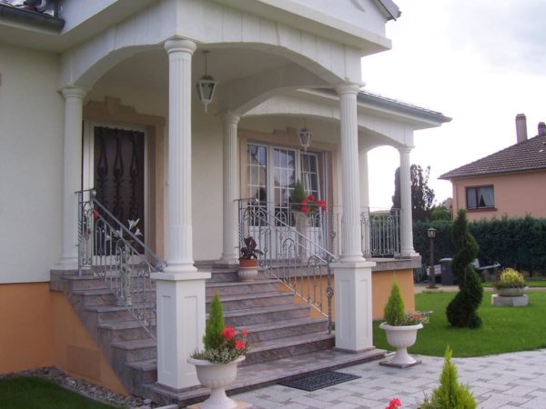 Colonne cannelée classique pleine décorative – Image 11