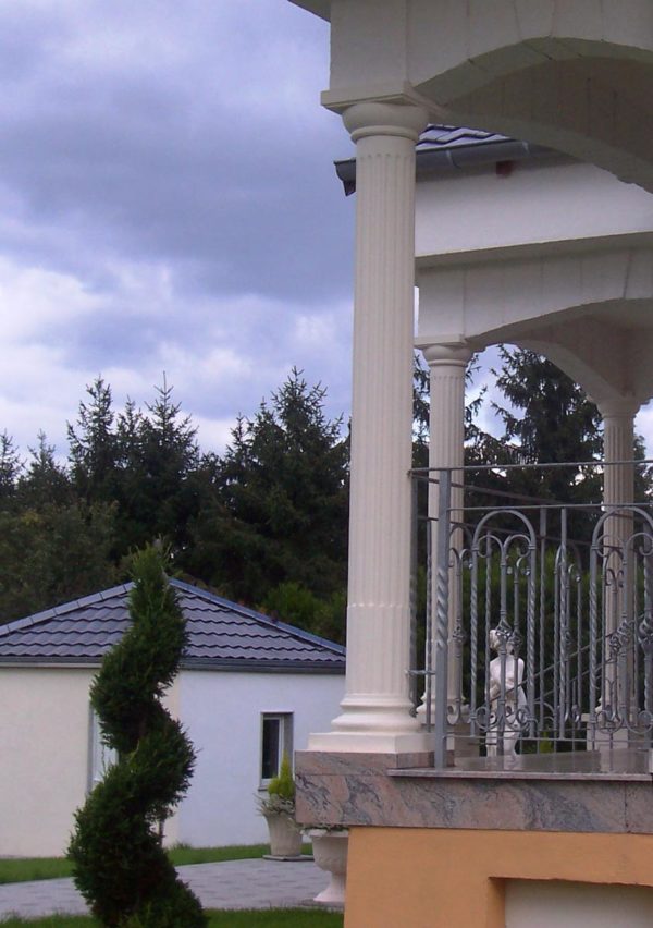 Colonne cannelée classique pleine décorative – Image 12
