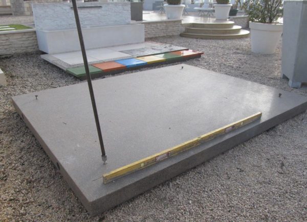 Dalle béton désactivé grand format; dalle géante 240 x 398 cm – Image 4