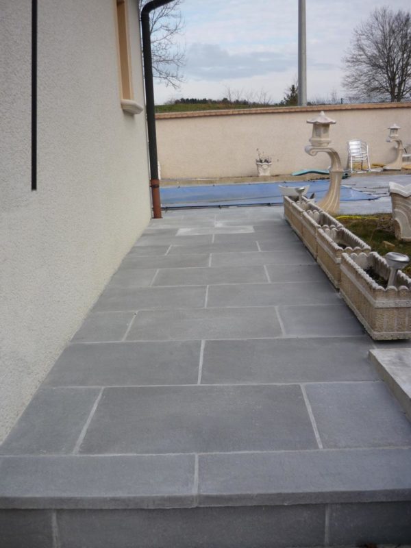 Dalle béton grenaillée rectangulaire 80 x 50, antidérapante – Image 12