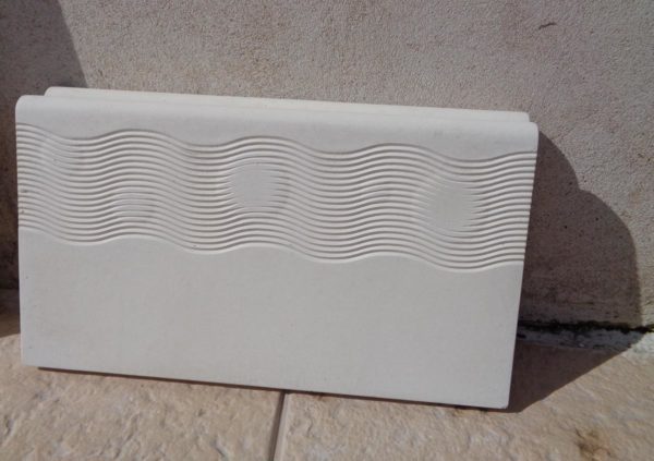 Margelle de piscine plate, modèle contemporain Lumière Vague – Image 7