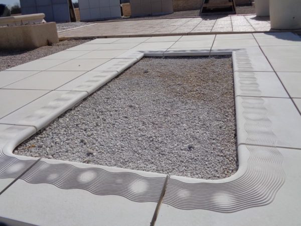 Margelle de piscine plate, modèle contemporain Lumière Vague – Image 9