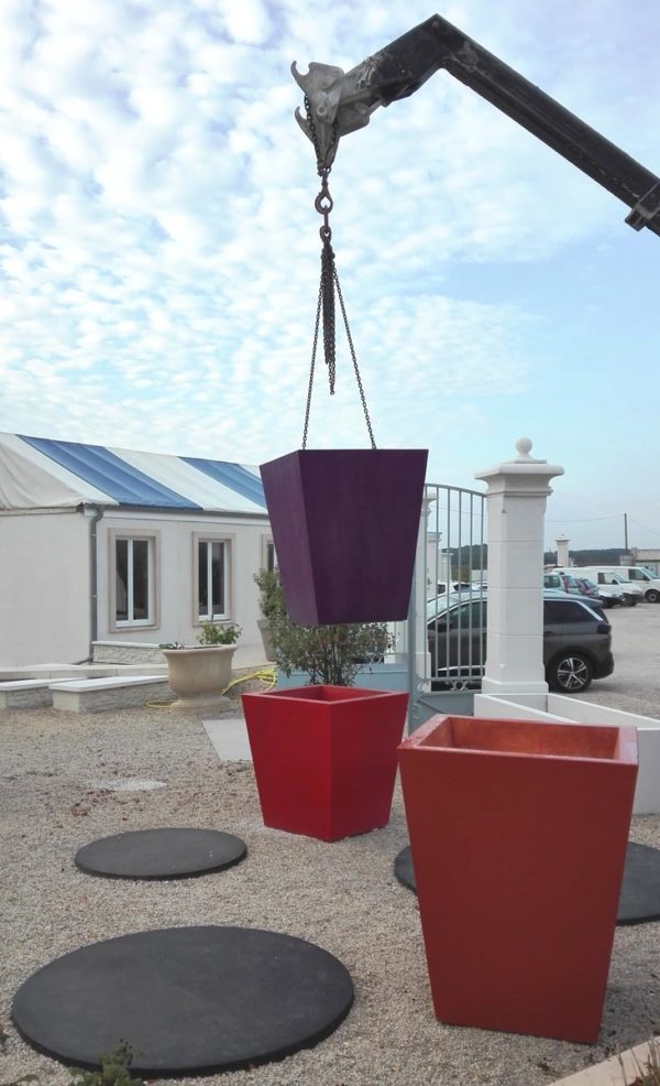 Grand pot carré, modèle Caméléon 1 ou 2 – Image 6