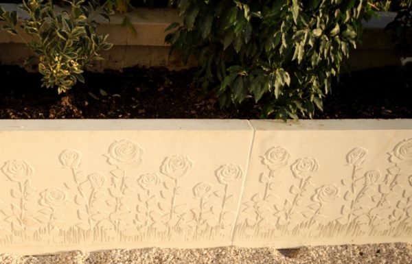 Mur de soutènement en L béton préfabriqué, muret monobloc, aspect décoratif – Image 10