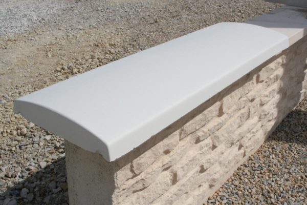 Couvertine béton arrondie – Image 3
