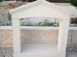 Lucarne à fronton le 19-ème siècle