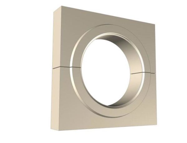 Œil-de-bœuf en 2 éléments, diamètre intérieur 70 ou 90