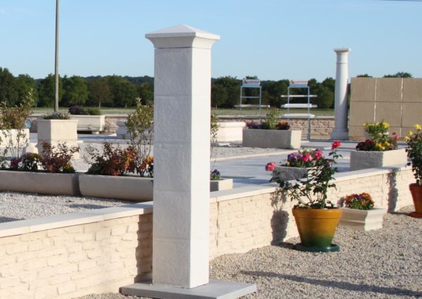 Piliers de portail et clôture 33 ciselé-bouchardé, gamme Décoration – Image 13