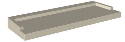 Seuil pour porte fenêtre coulissante avec rejingot de 7 cm, traditionnel, profondeur 38, longueur 240 cm