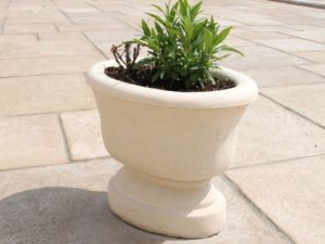 Vasque de jardin sur pied modèle 19