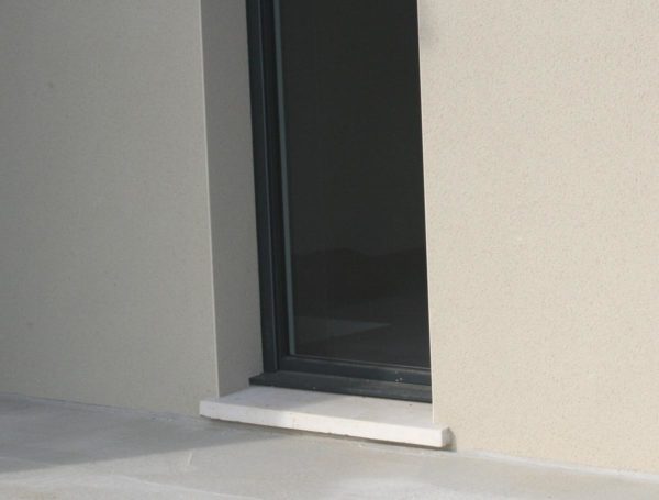 Seuil pour porte fenêtre à vantaux avec isolation, traditionnel, profondeur 39, longueur 140 cm – Image 3