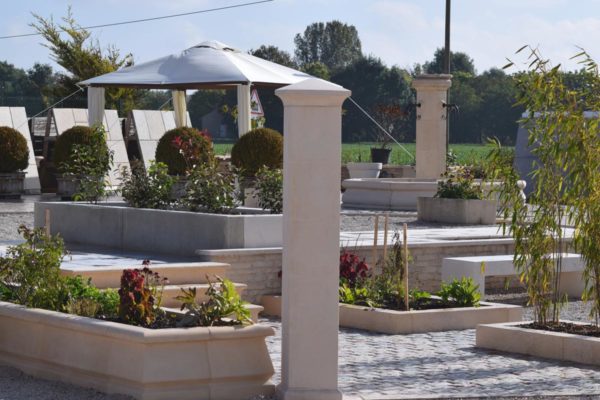 Piliers de portail et clôture 33 ciselé-bouchardé, gamme Décoration – Image 4