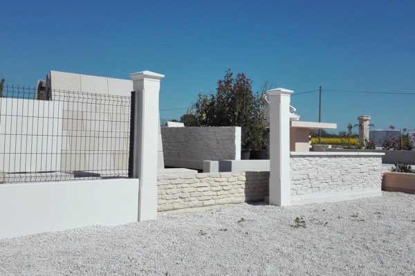 Pilier de portail et clôture 25, lisse, gamme Décoration – Image 2
