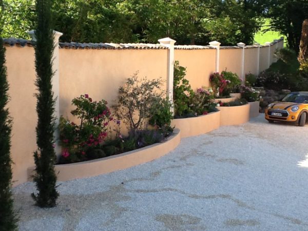 Piliers de portail et clôture 44, ciselé-bouchardé, gamme Décoration – Image 5
