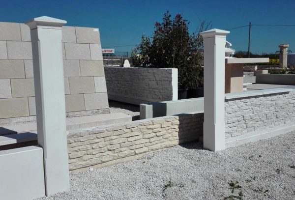 Pilier de portail et clôture 25, lisse, gamme Décoration – Image 3
