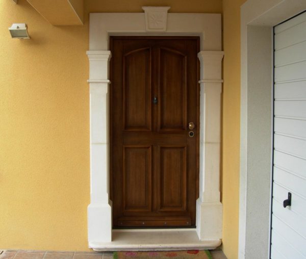 Seuil pour porte et porte-fenêtre avec isolation, provençal, profondeur 43, longueur 140 cm – Image 17