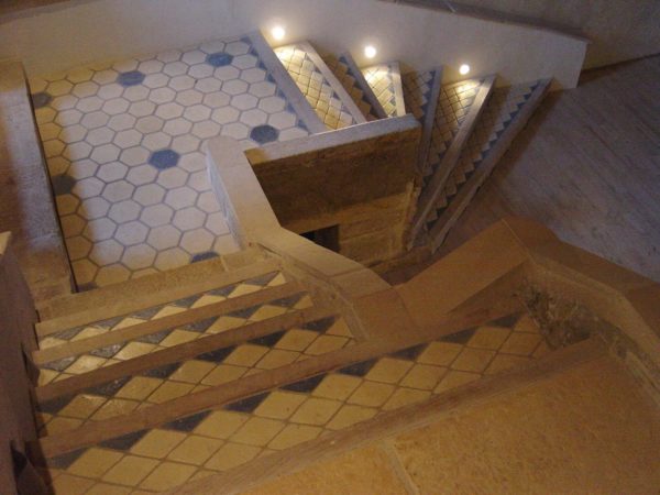 Tomette hexagonale, réplique ancienne, avec losange – Image 8