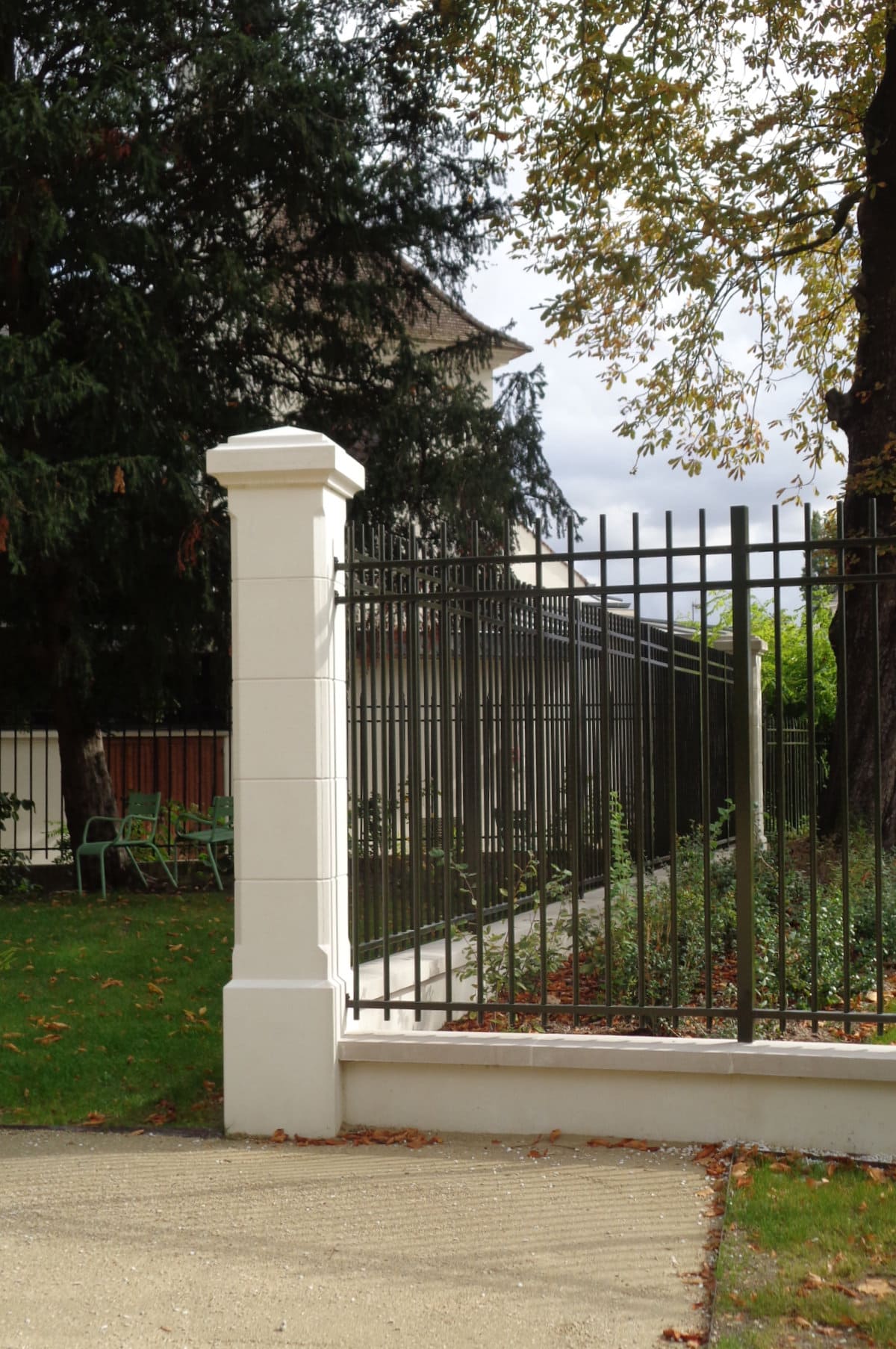 Pilier portail parc