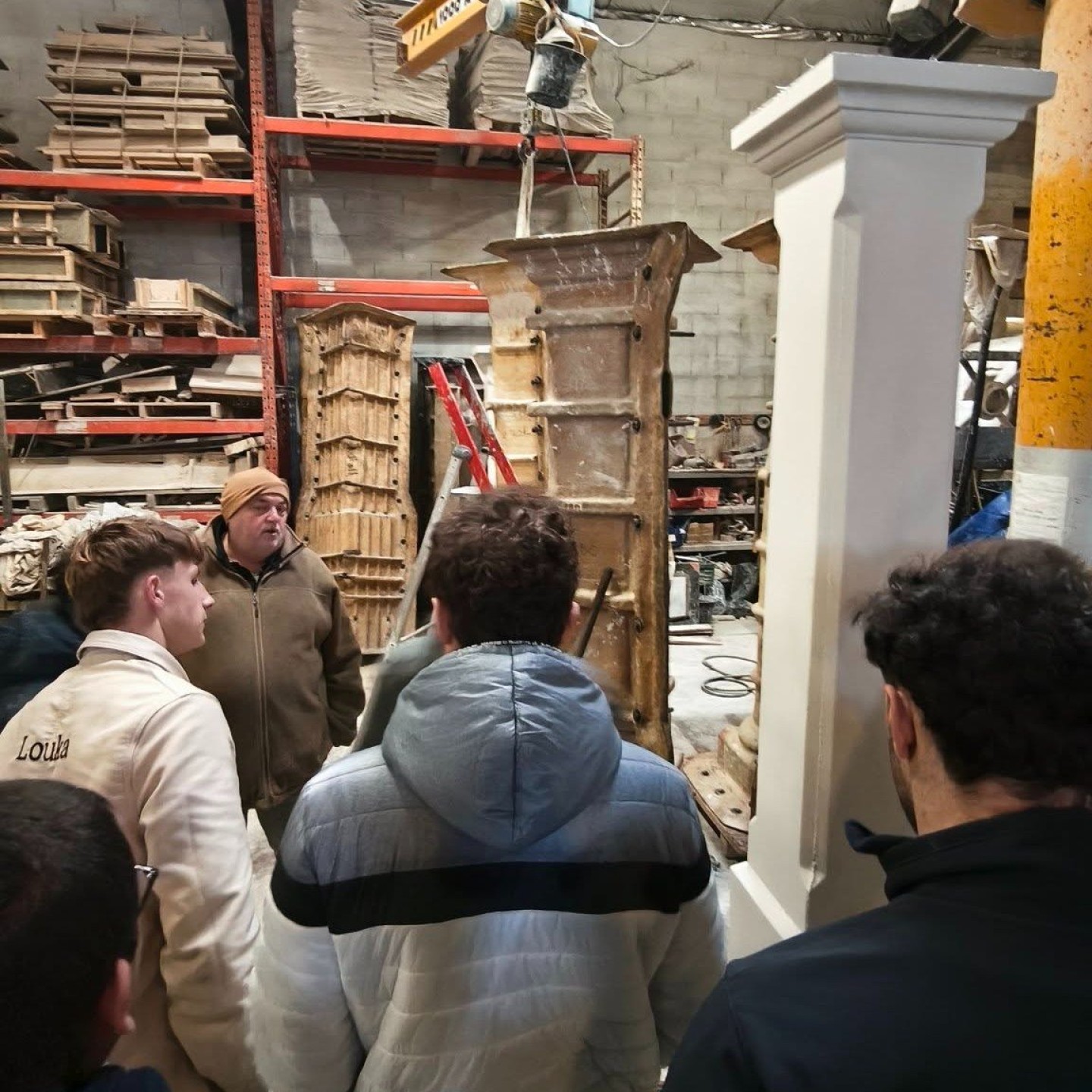 compagnons de devoir visite alentour pierre reconstituee lux 21120 bourgogne 1